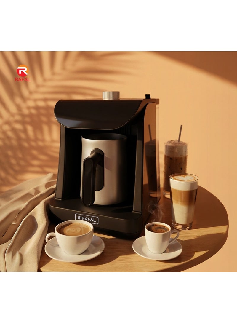 رافال ماكينة قهوة 8 في 1 /حتى 4 أكواب/ درجة حرارة قابلة للتعديل/خزان ماء قابل للإزالة سعة 1.8 لتر - Image 1